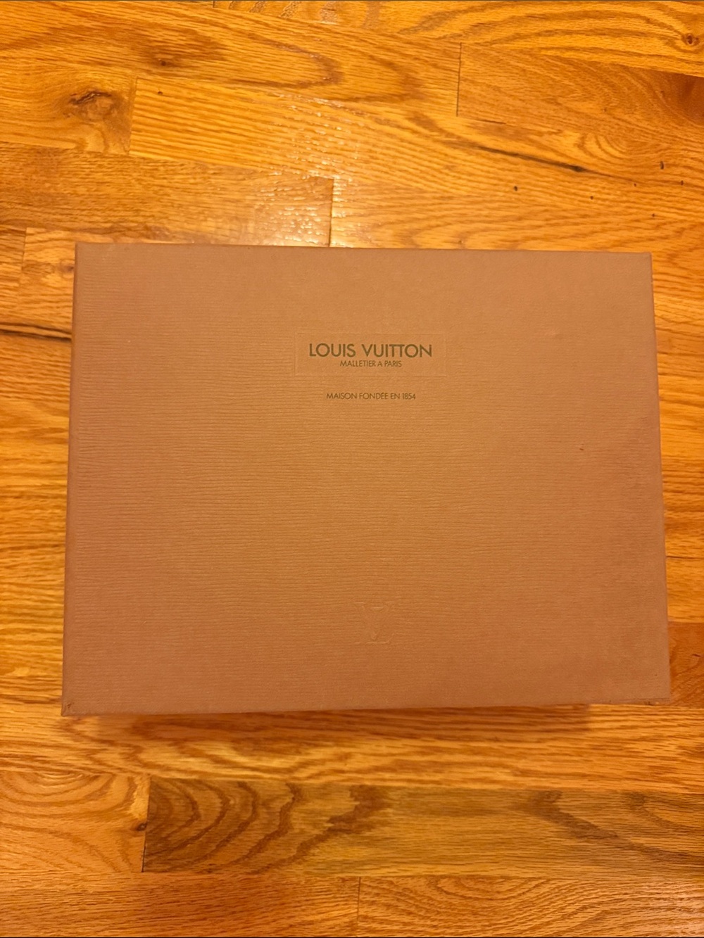 Louis Vuitton Tan Presentation Box